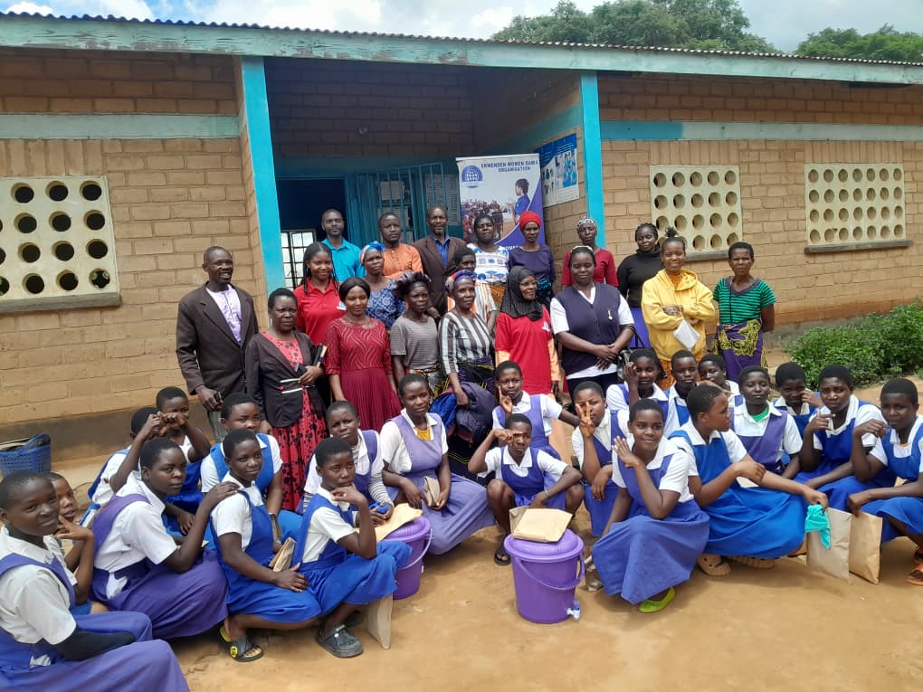 Menstrual Hygiene Changing Room Project at Elangeni Primary School